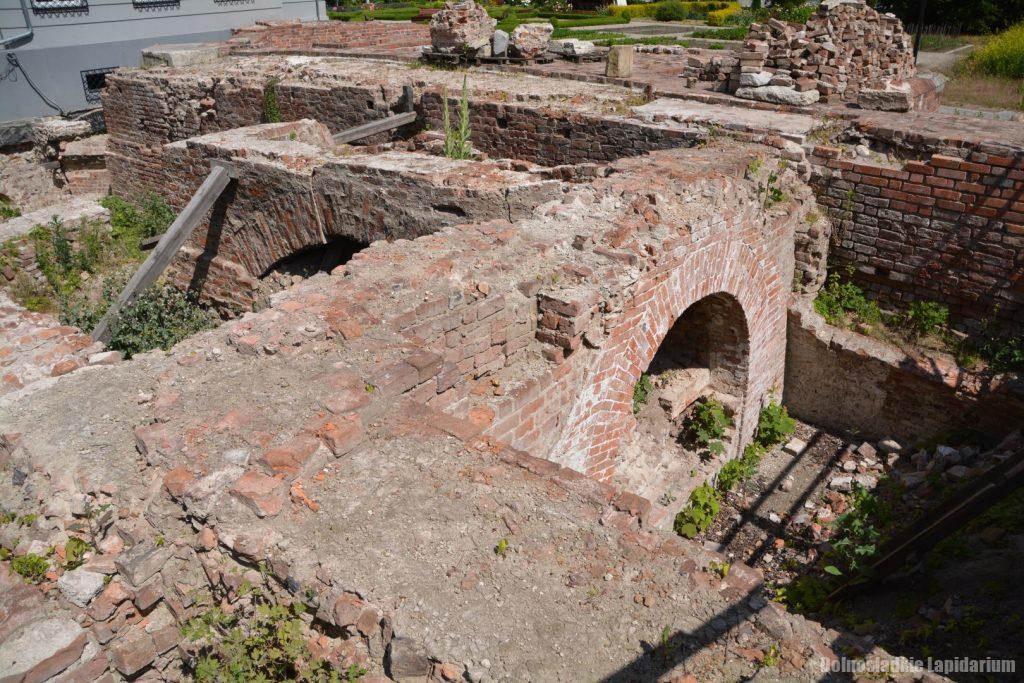 Hypocaustum. Stan przed konserwacją