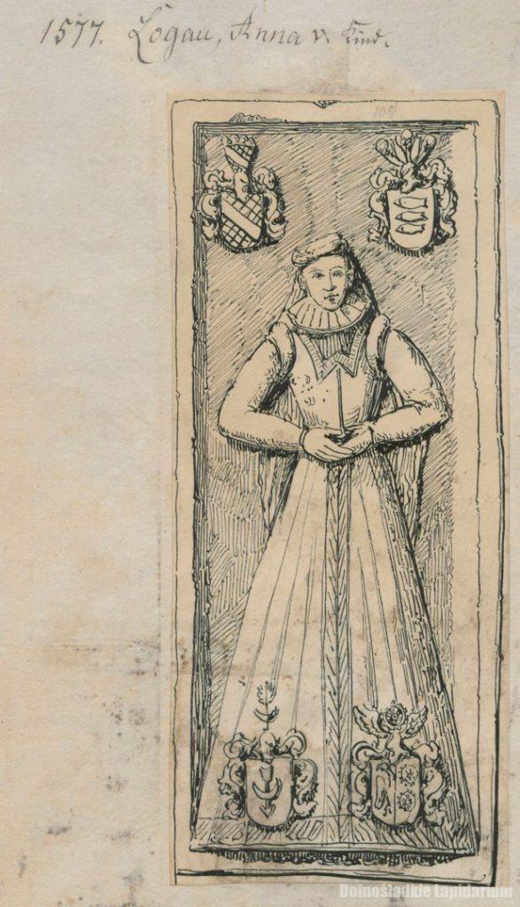Dziećmorowice, Anna von Logau, AP we Wrocławiu , sygn. 82/1286/0/-/267